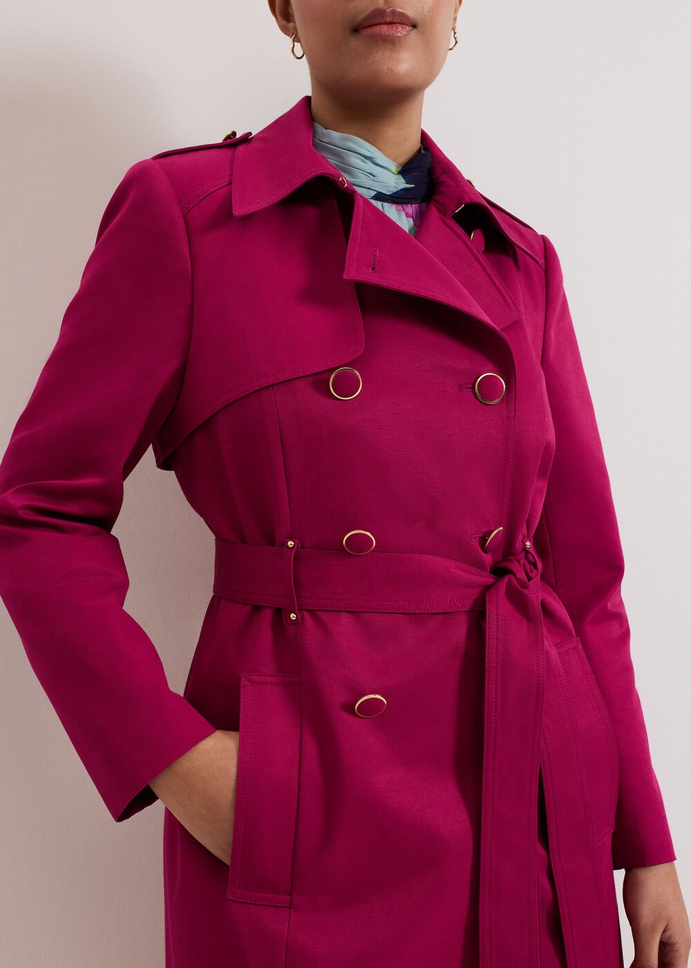 Cheryl Petite Coat Pink