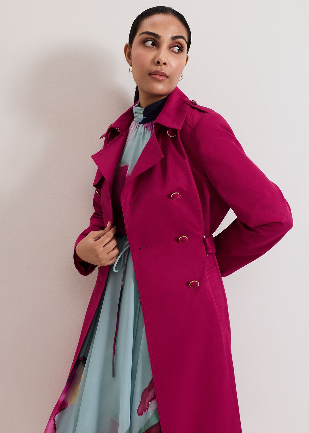 Cheryl Petite Coat Pink
