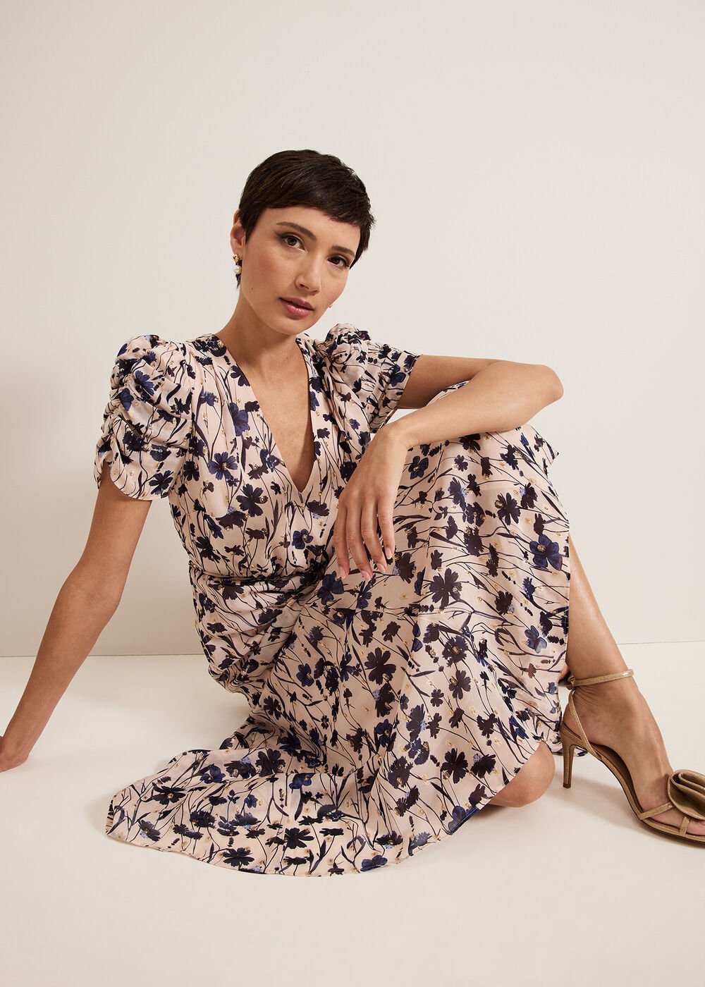 Verity Floral Dress Multi