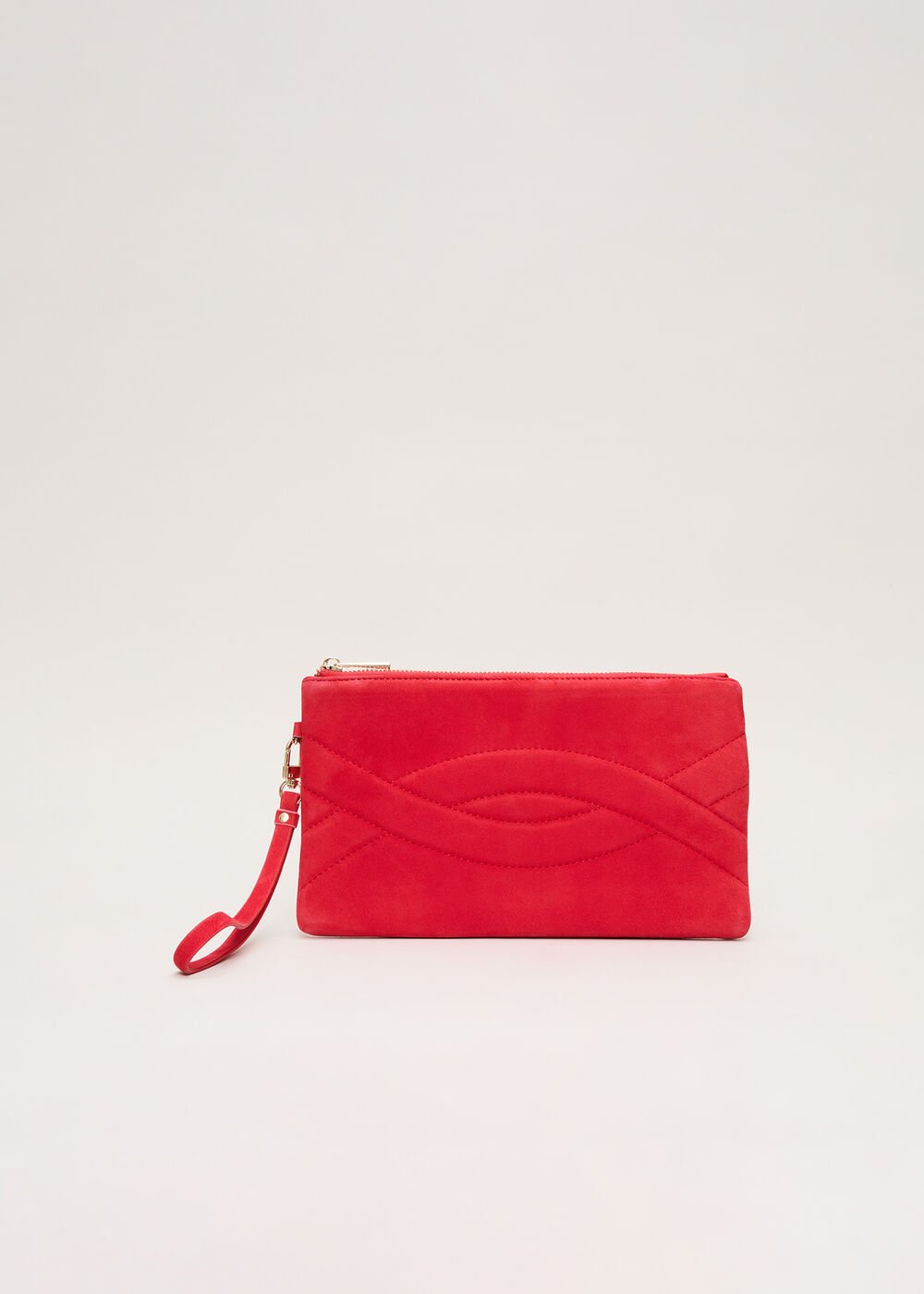Cross Over Clutch Bag Pink
