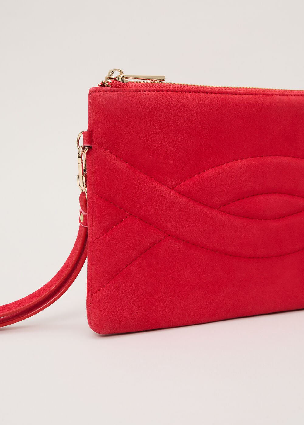 Cross Over Clutch Bag Pink