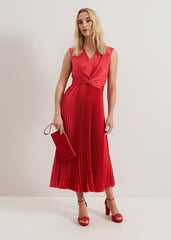 Celestia Wrap Dress Pink