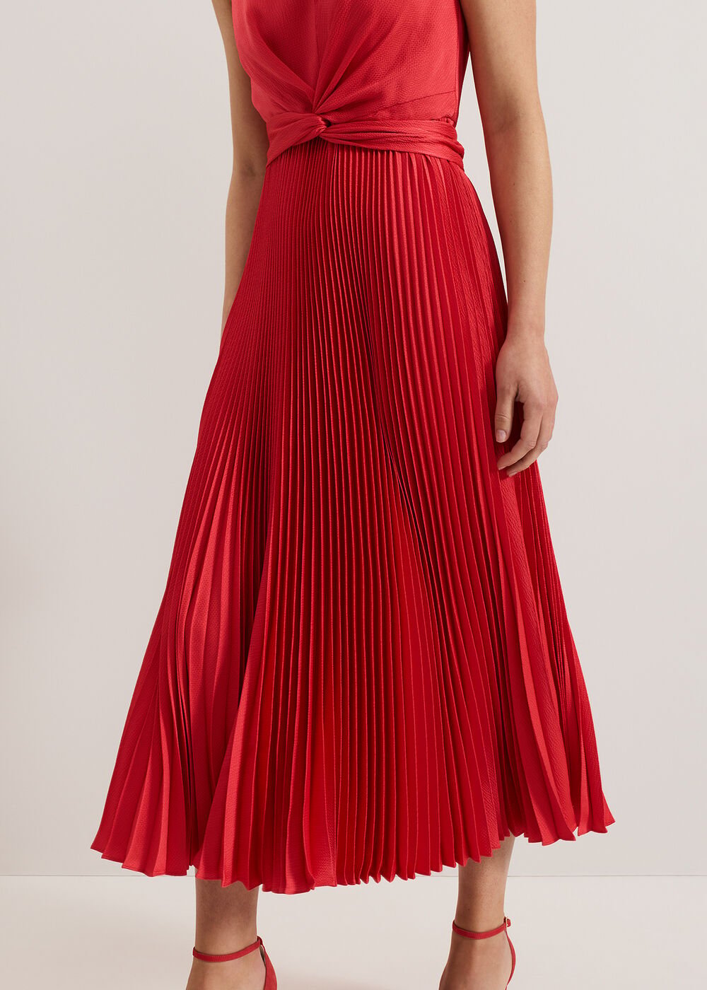 Celestia Wrap Dress Pink