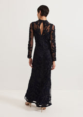 Geneve Maxi Dress Blue