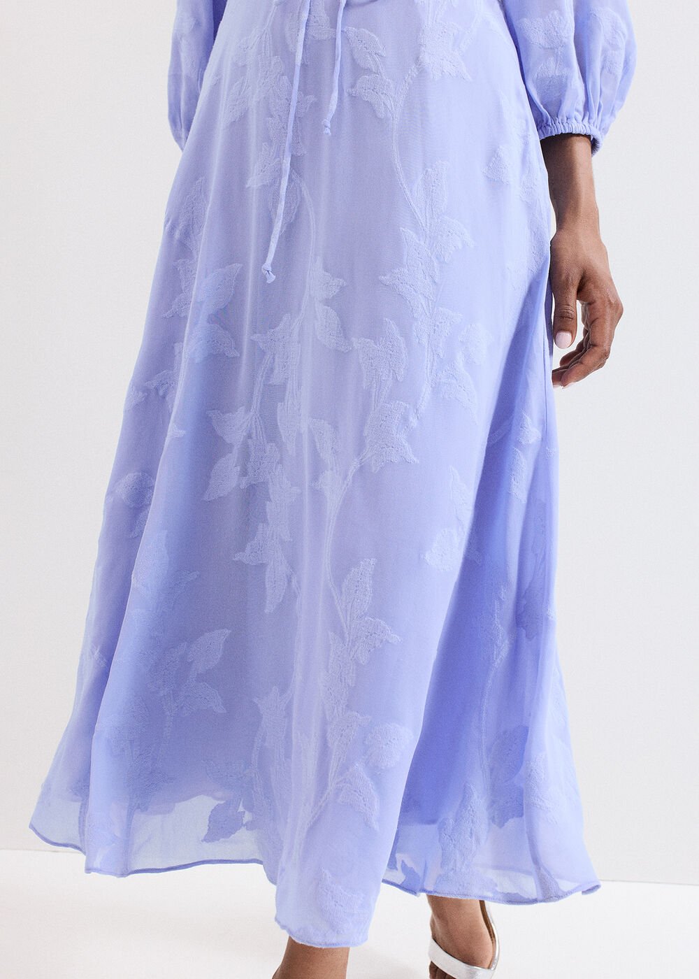 Liona Floral Dress Blue