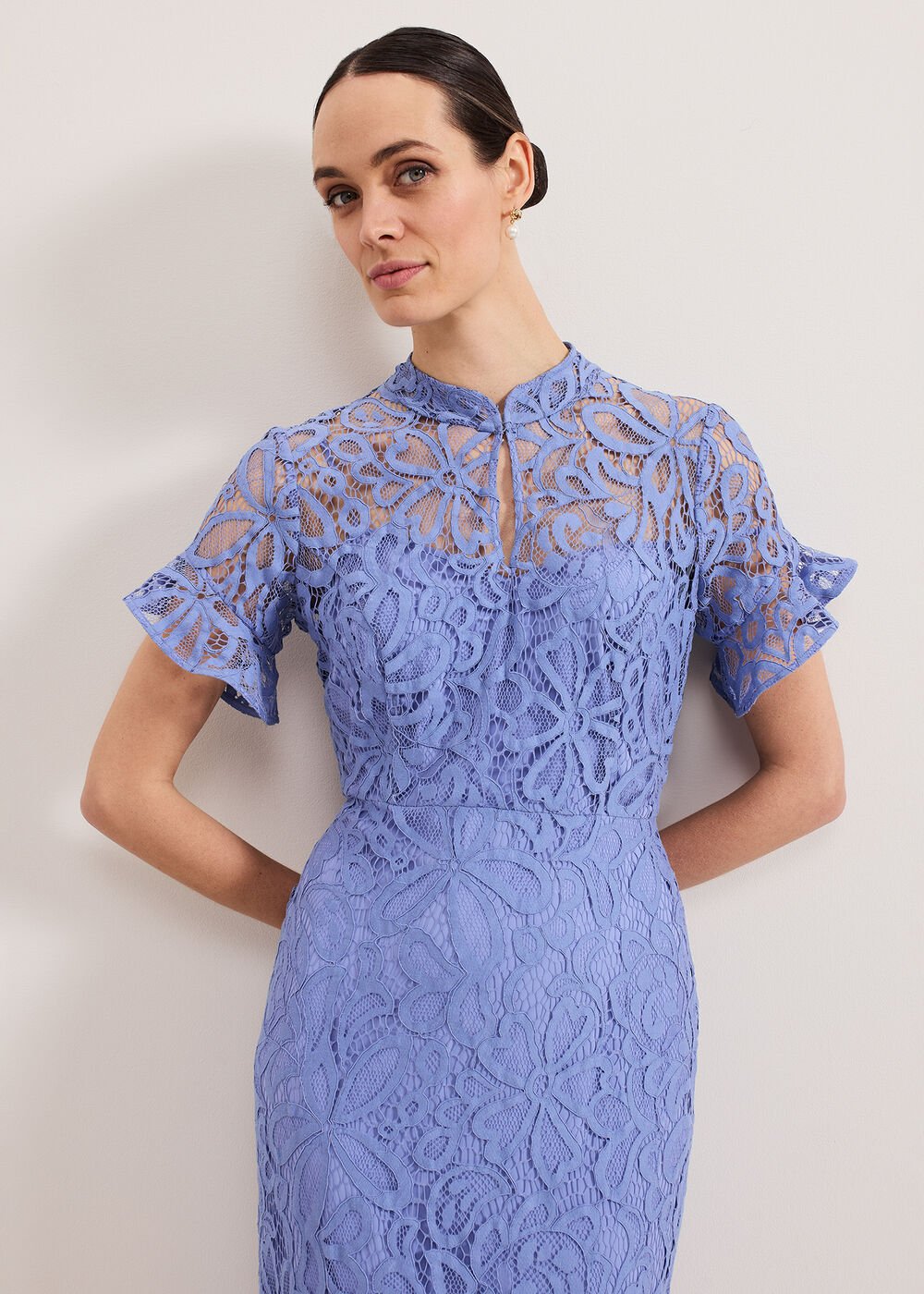 Eadie Maxi Dress Pale Blue