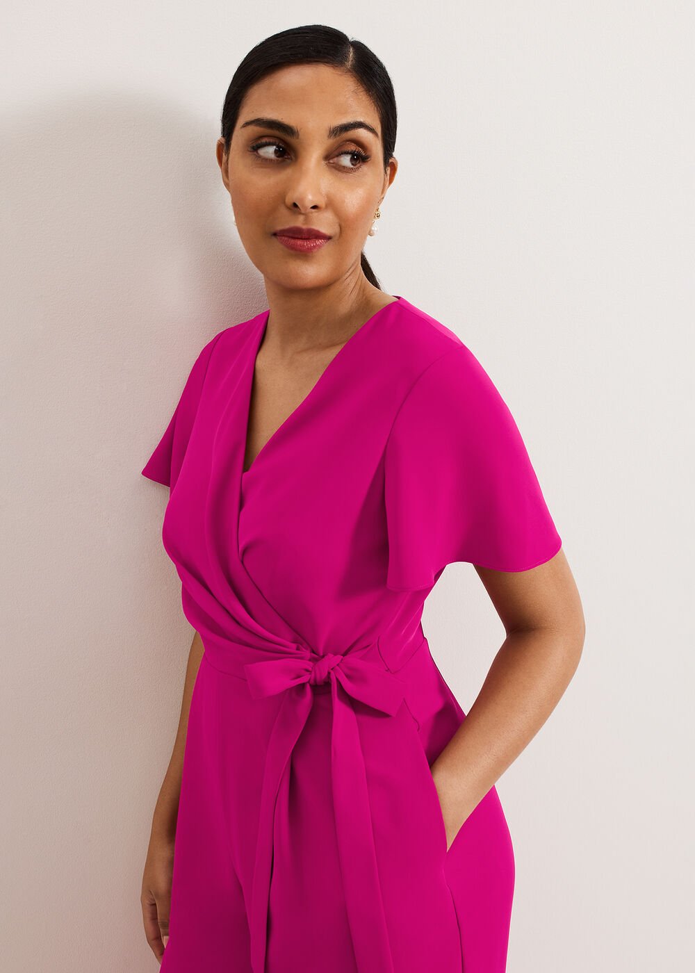 Petite Julissa Jumpsuit Pink