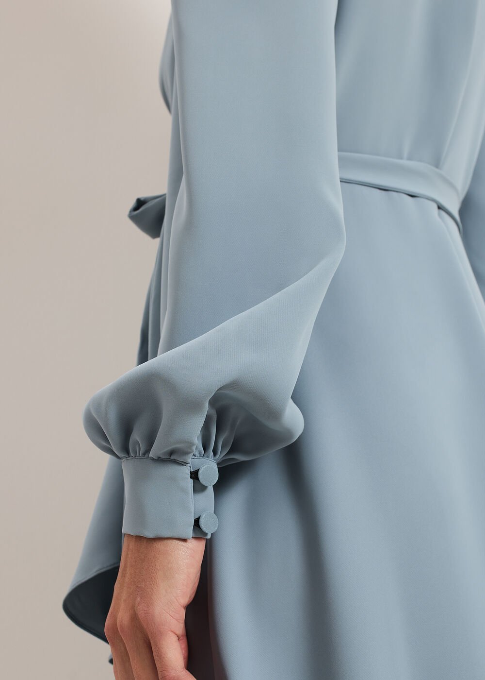 Phillippa Wrap Dress Eau De Nil