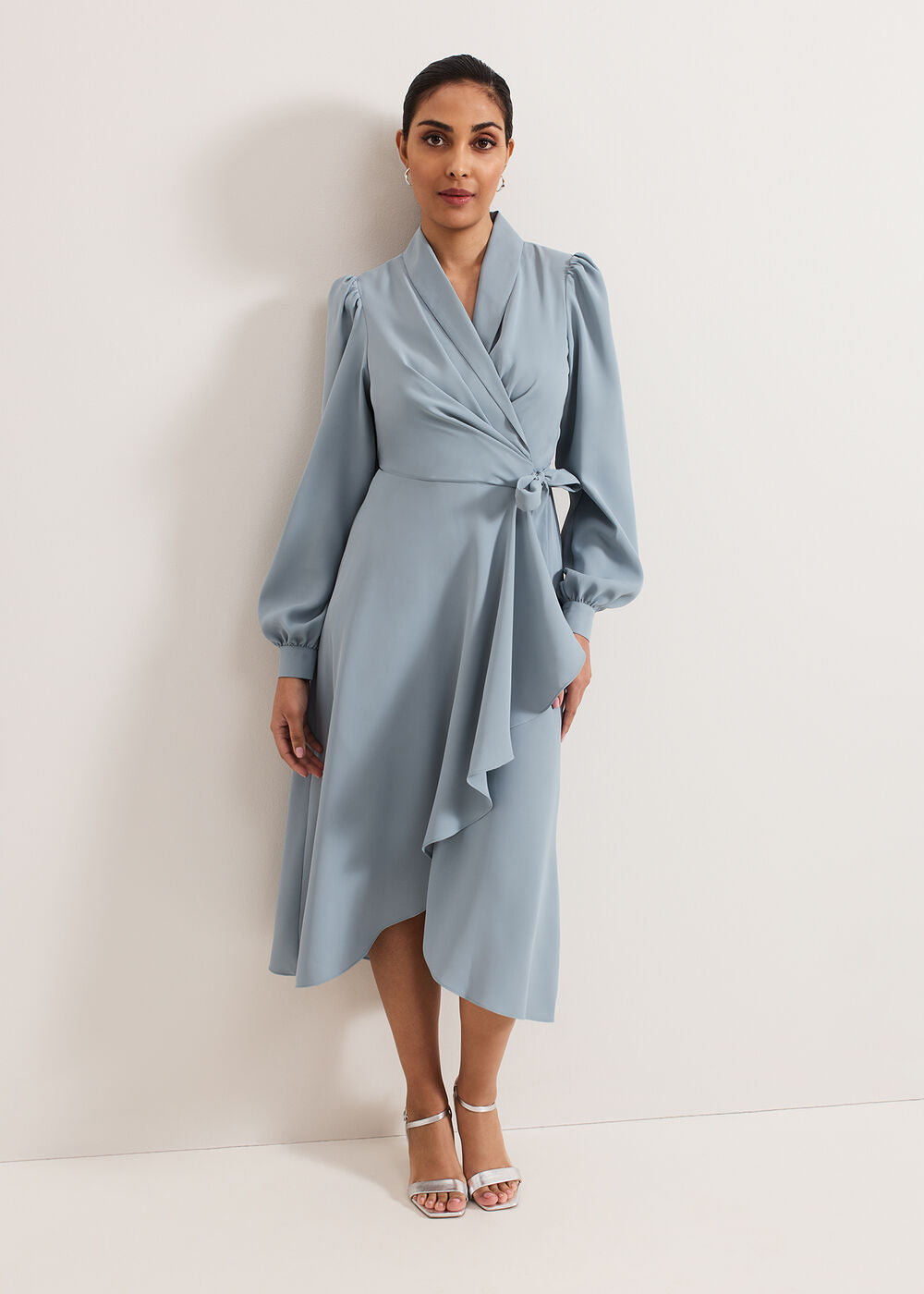 Petite Phillipa Dress Eau De Nil