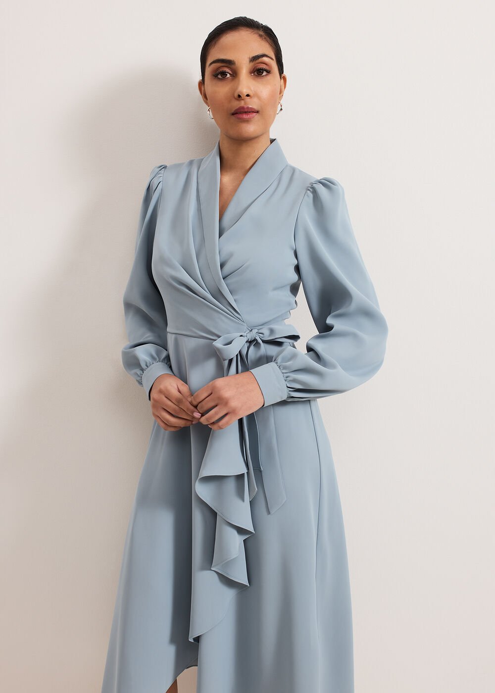 Petite Phillipa Dress Eau De Nil