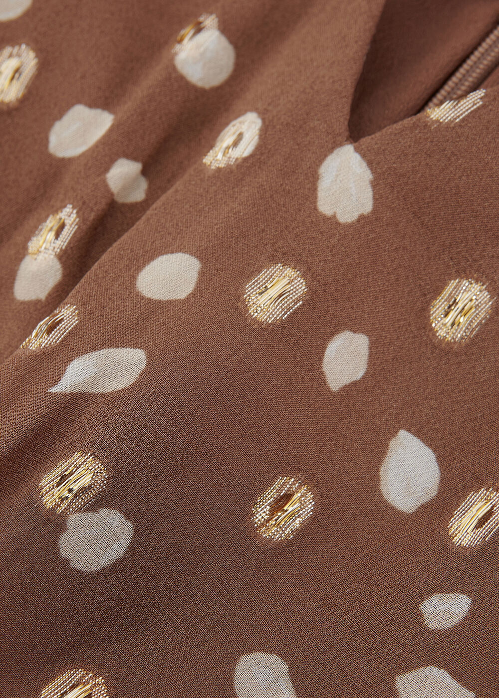 Amy Spot Midi Dress Multi