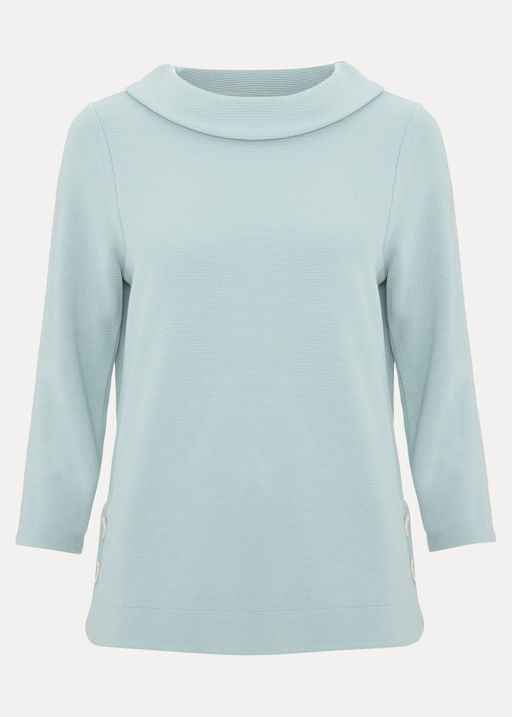 Remy Textured Top Eau De Nil