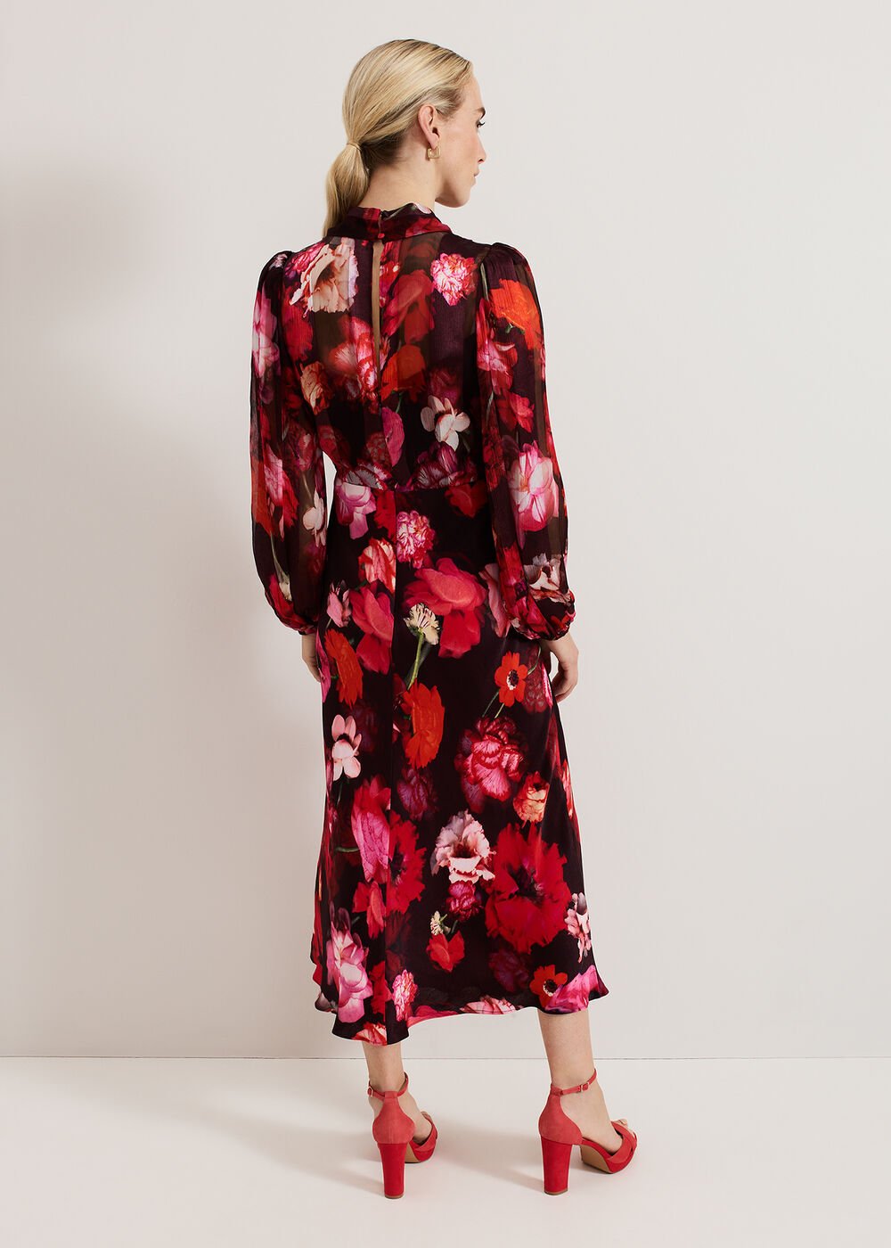 Eleni Floral Dress Multi
