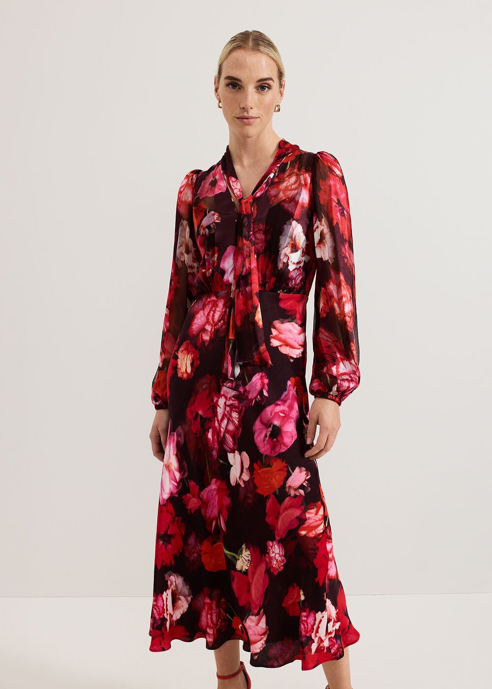 Eleni Floral Dress Multi
