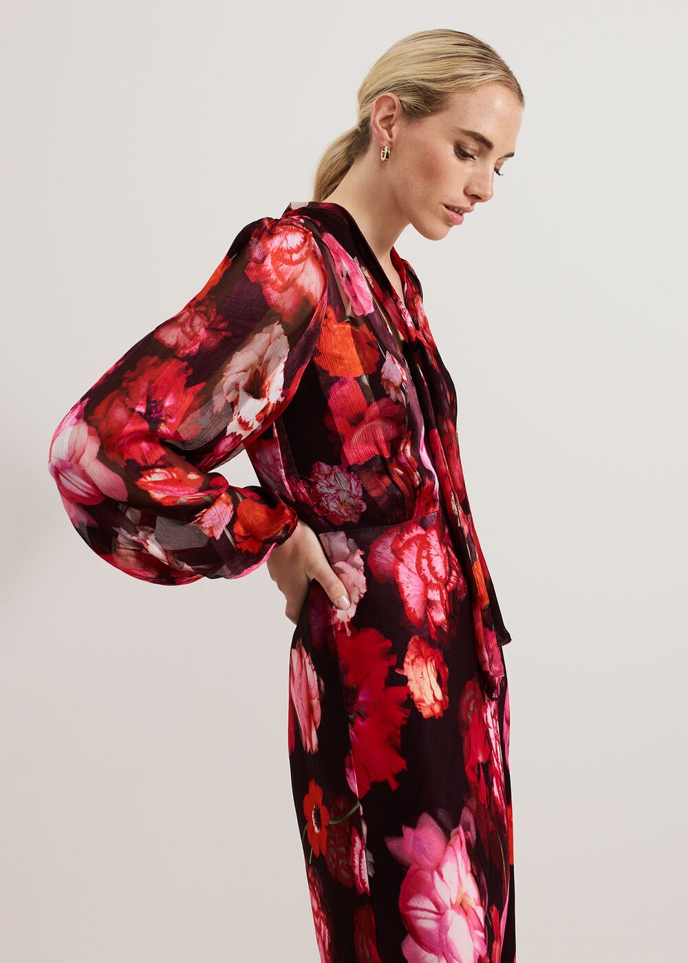 Eleni Floral Dress Multi