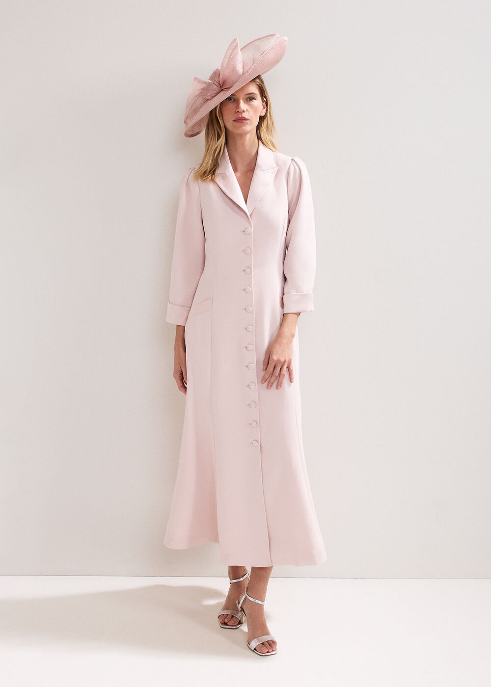 Paloma Tux Dress Cameo Pink