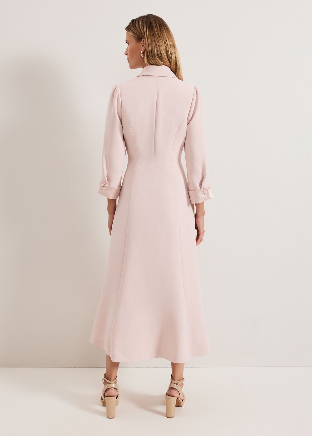 Paloma Tux Dress Cameo Pink