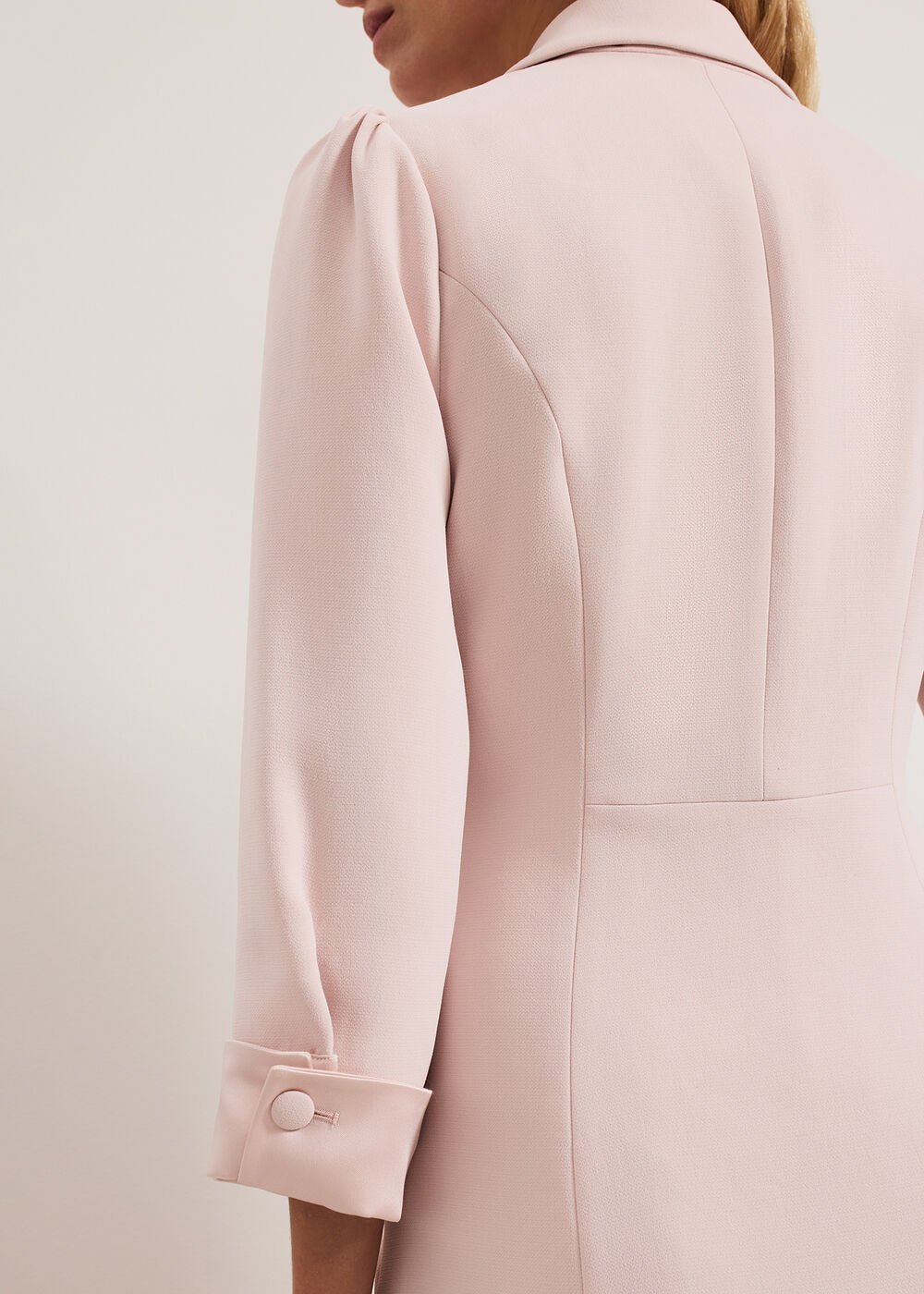 Paloma Tux Dress Cameo Pink