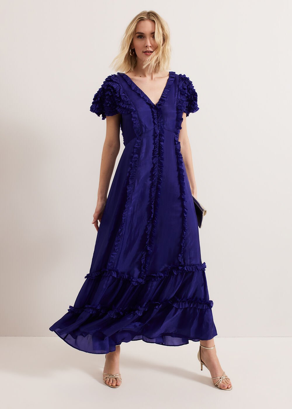 Mary Kate Maxi Dress Purple