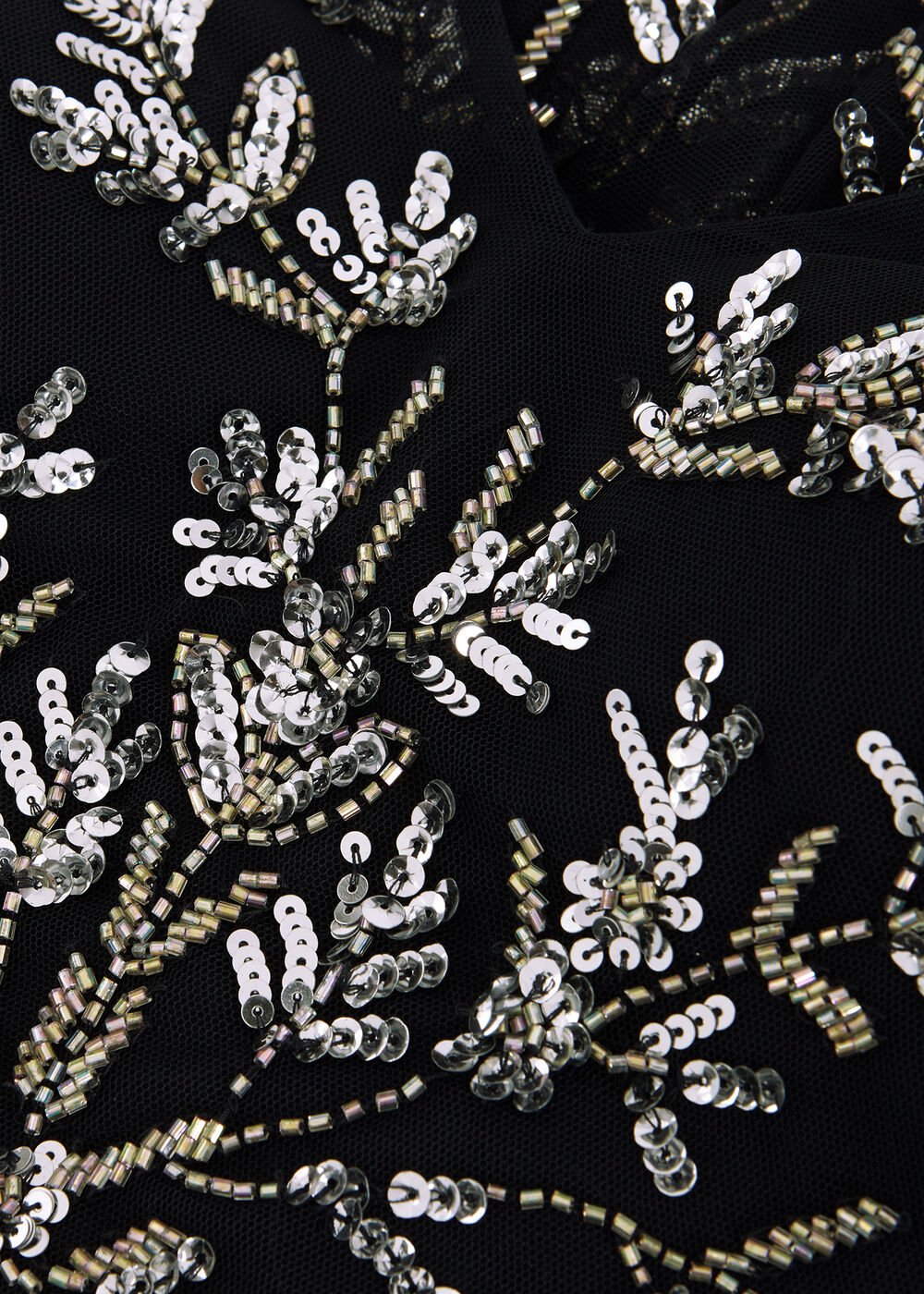 Marissa Beaded Dress Navy