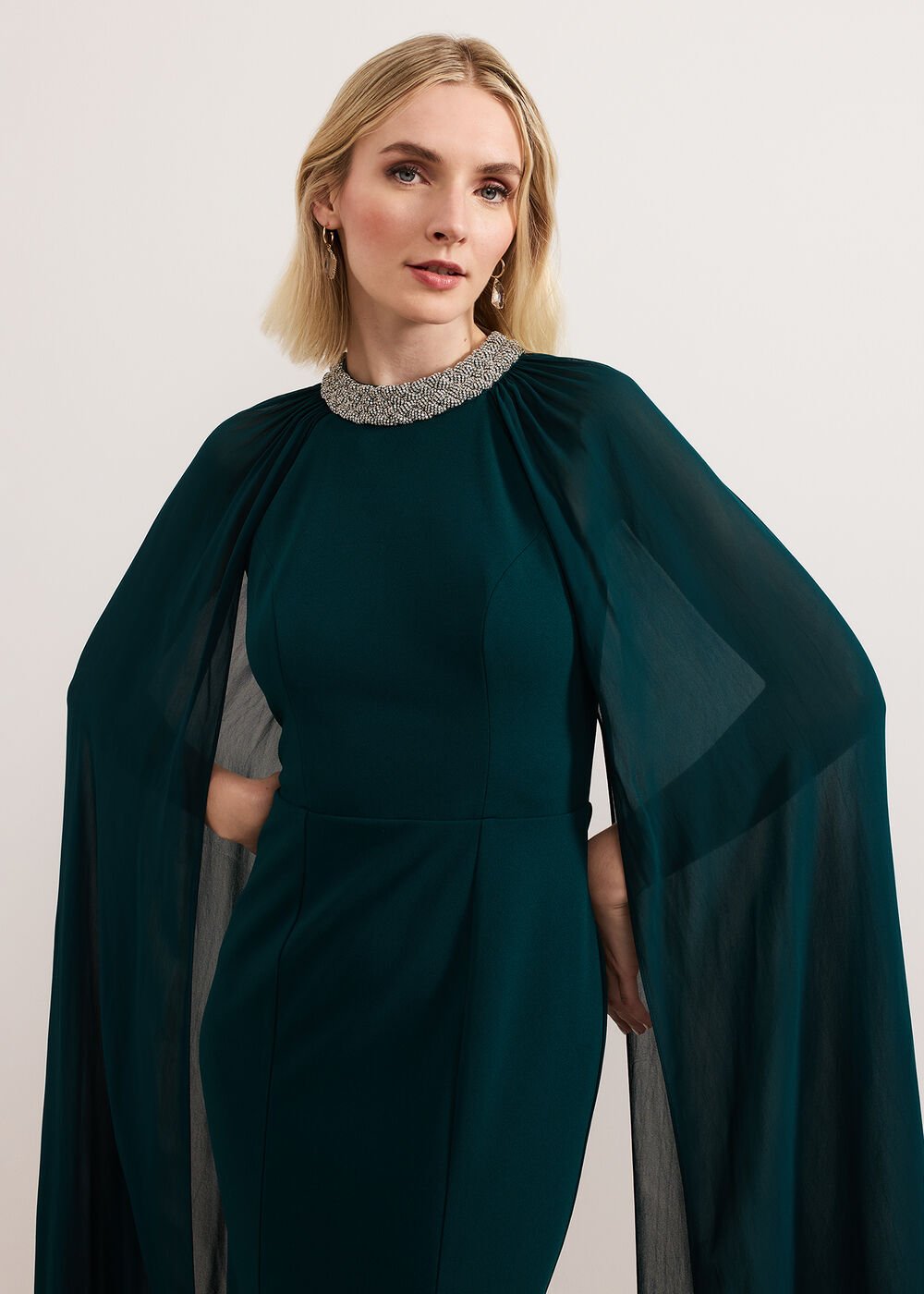 Bridie Maxi Dress Dark Green