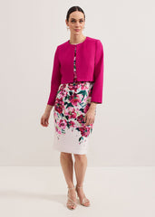 Phoebe Crop Jacket Pink