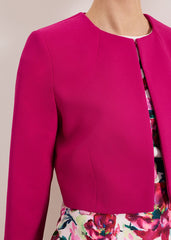 Phoebe Crop Jacket Pink