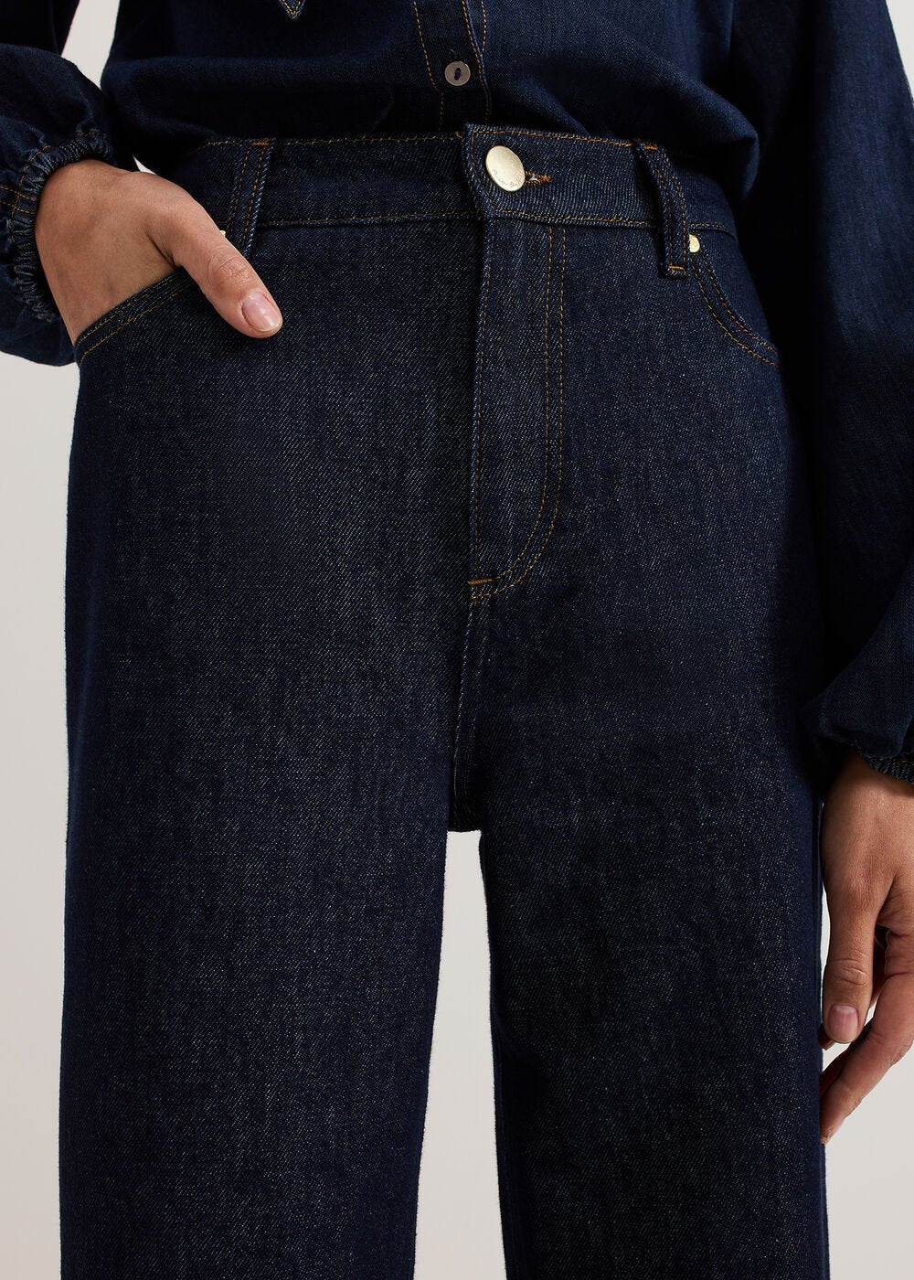 Frankie Jean Dark Wash