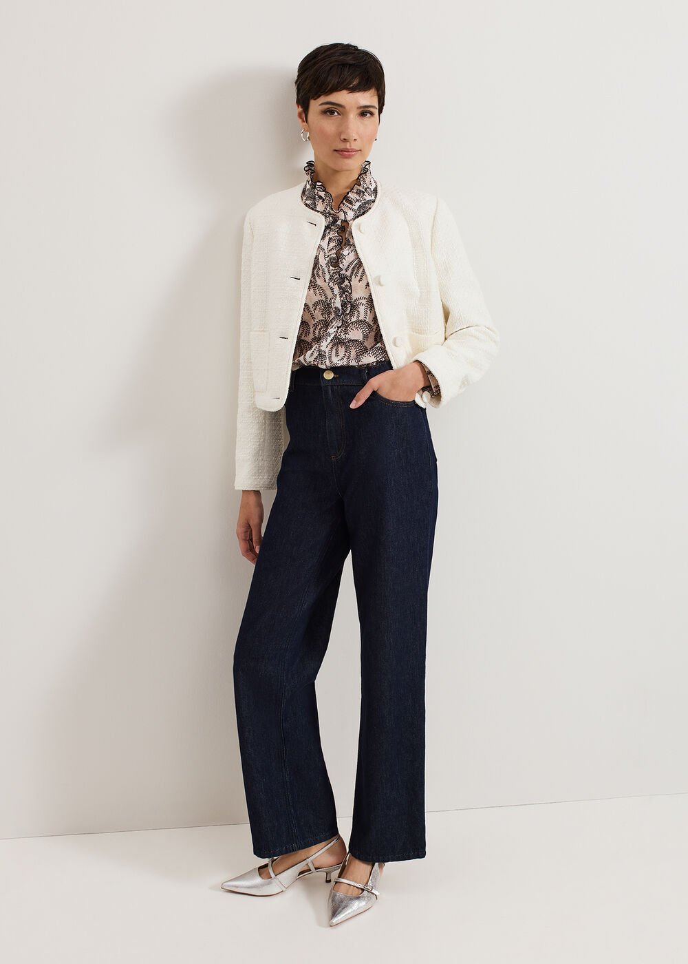 Frankie Jean Dark Wash