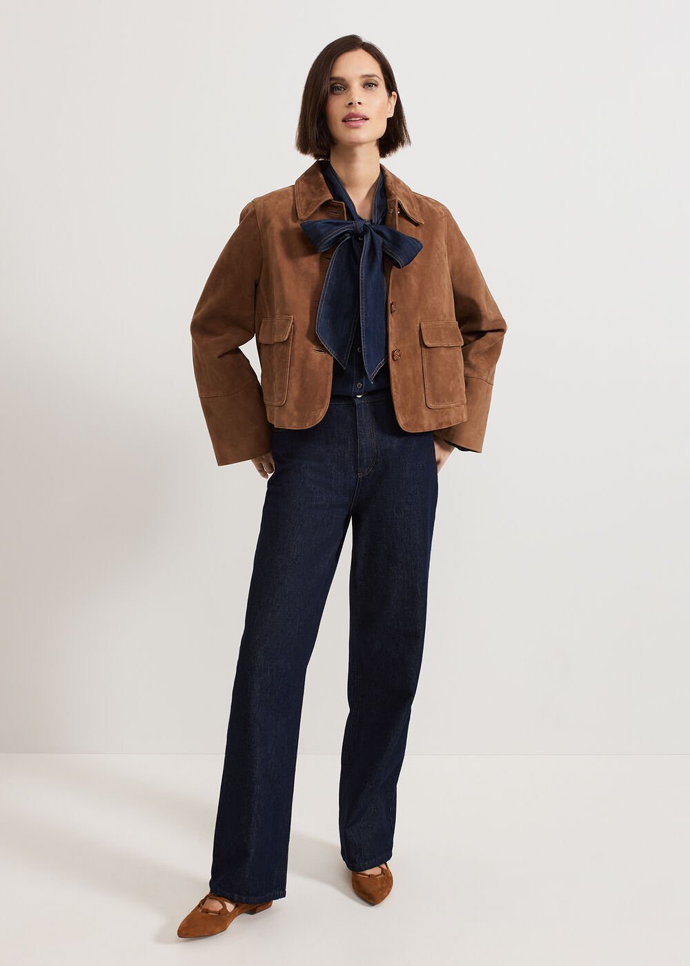 Frankie Jean Dark Wash
