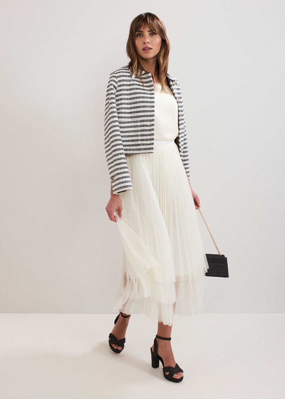 Lila Tulle Skirt Ivory