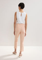 Lindsey Cropped Jean Pale Pink