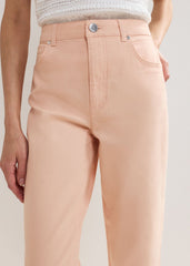 Lindsey Cropped Jean Pale Pink