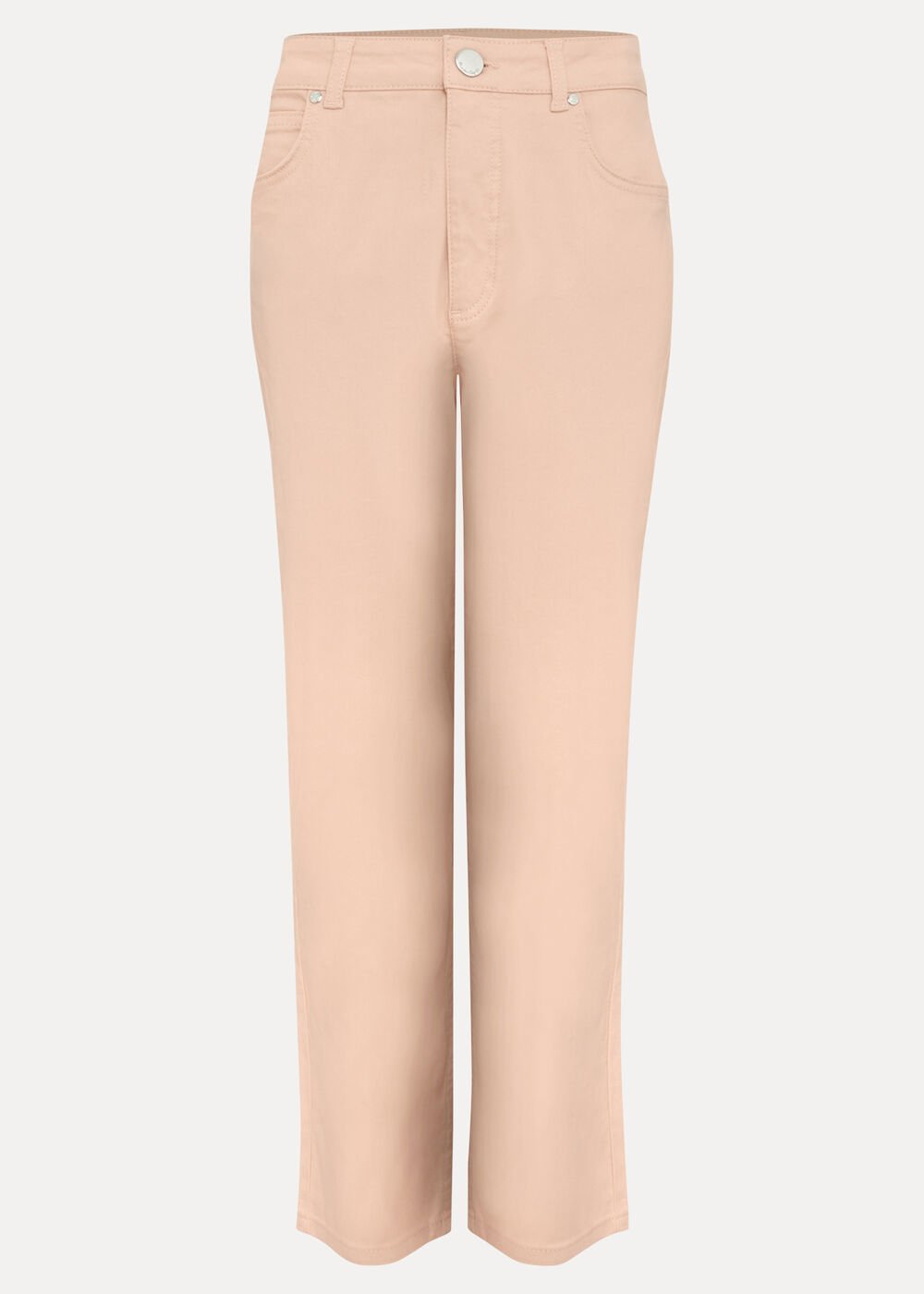 Lindsey Cropped Jean Pale Pink