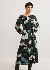 Francesca Midi Dress Multi-Coloured