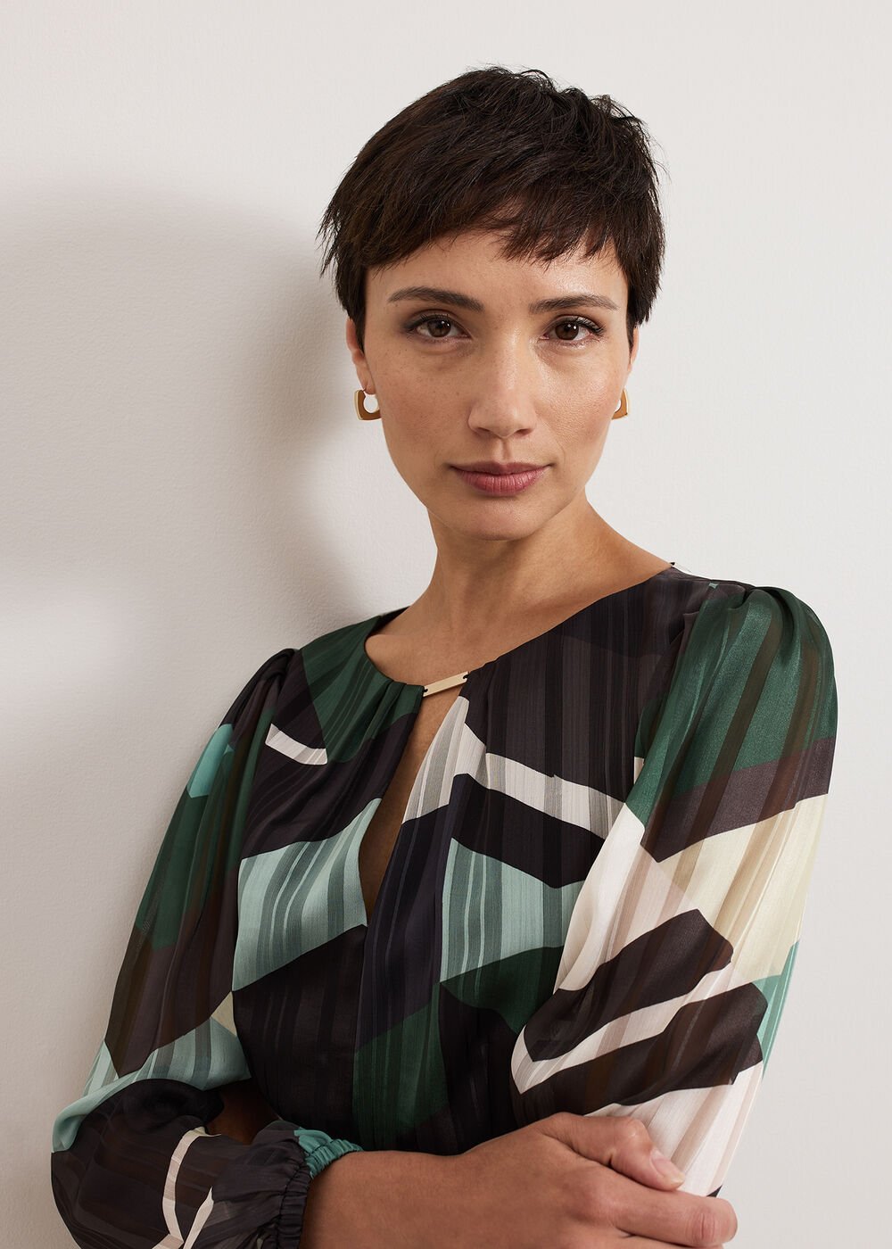 Francesca Midi Dress Multi-Coloured