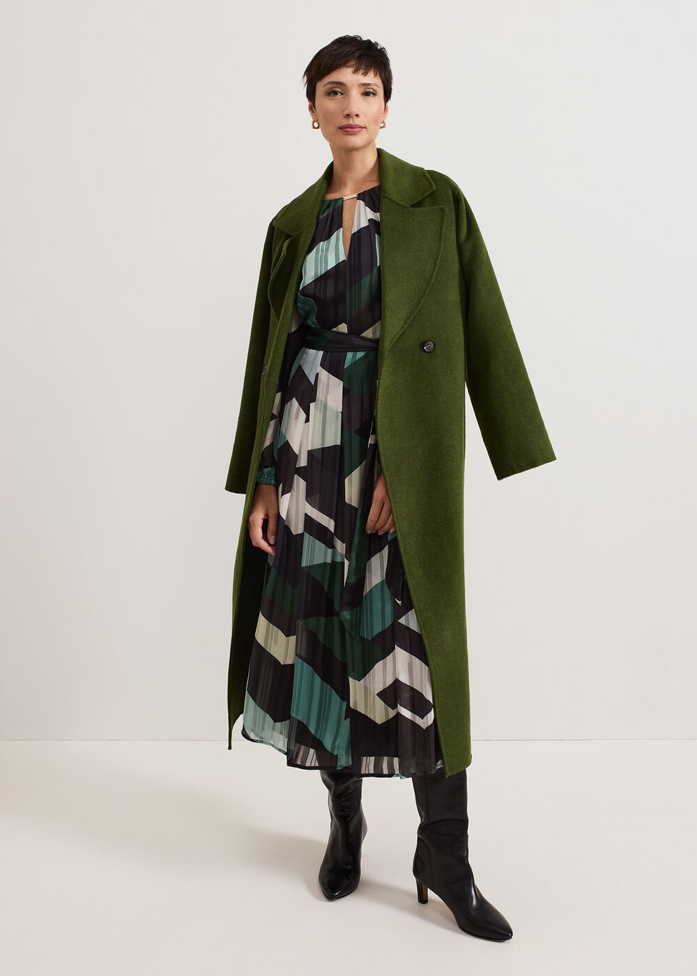 Francesca Midi Dress Multi-Coloured