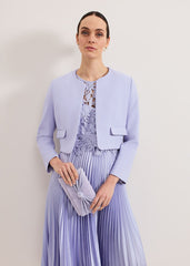 Emma Pocket Jacket Pale Blue