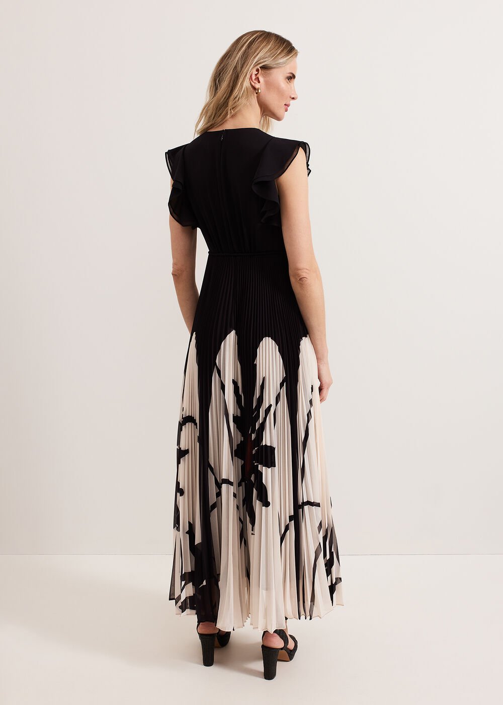 Uma Maxi Dress Black Multi