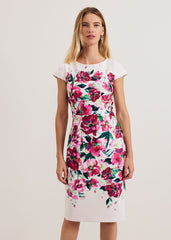 Dannas Scuba Dress Multi