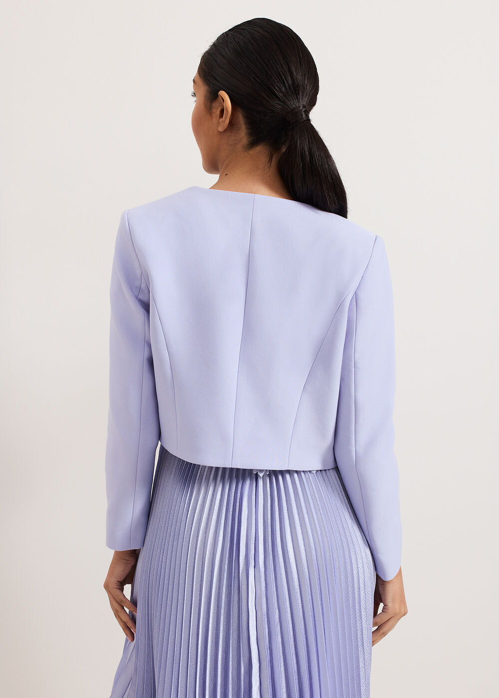 Petite Emma Jacket Pale Blue