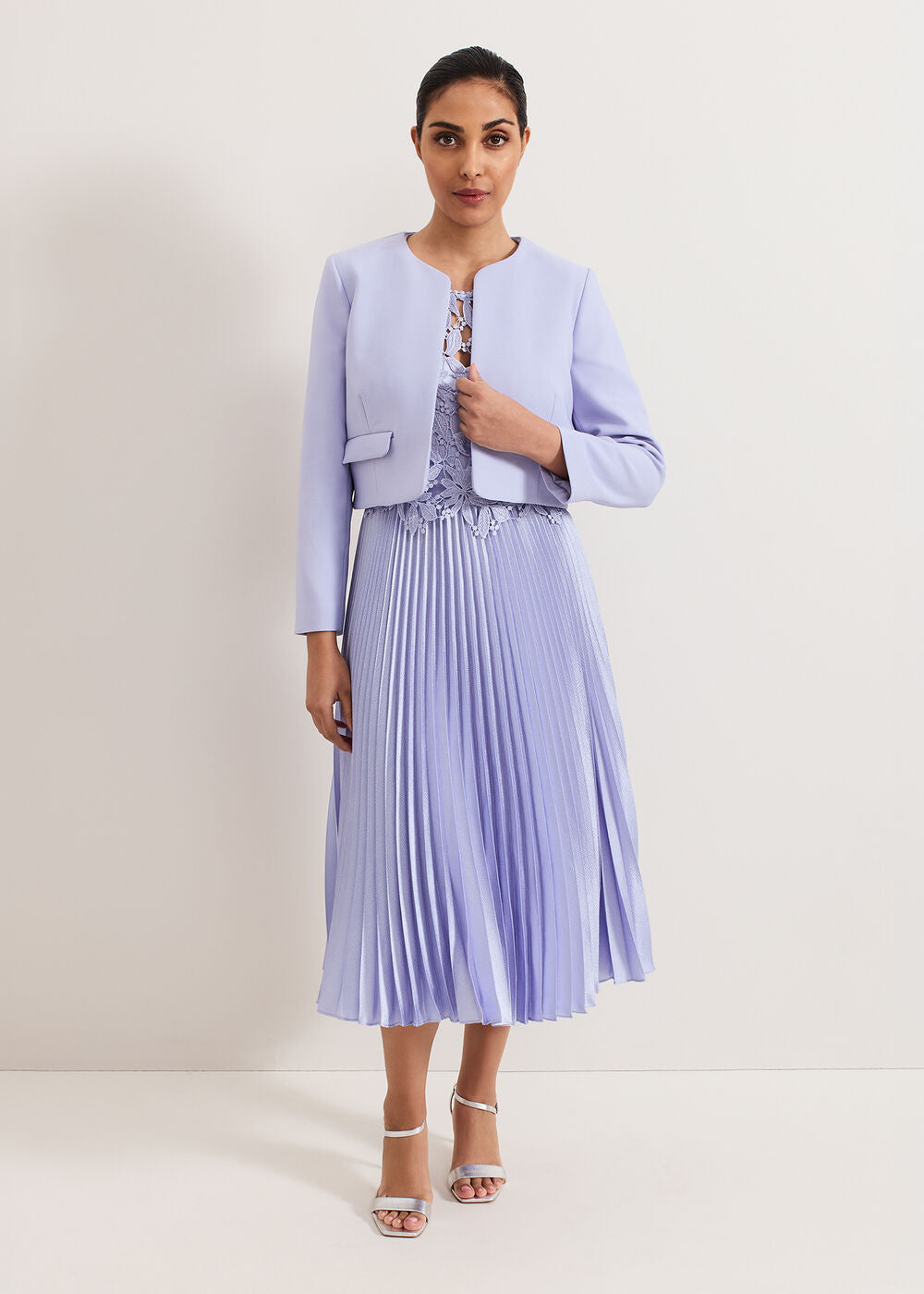 Petite Emma Jacket Pale Blue