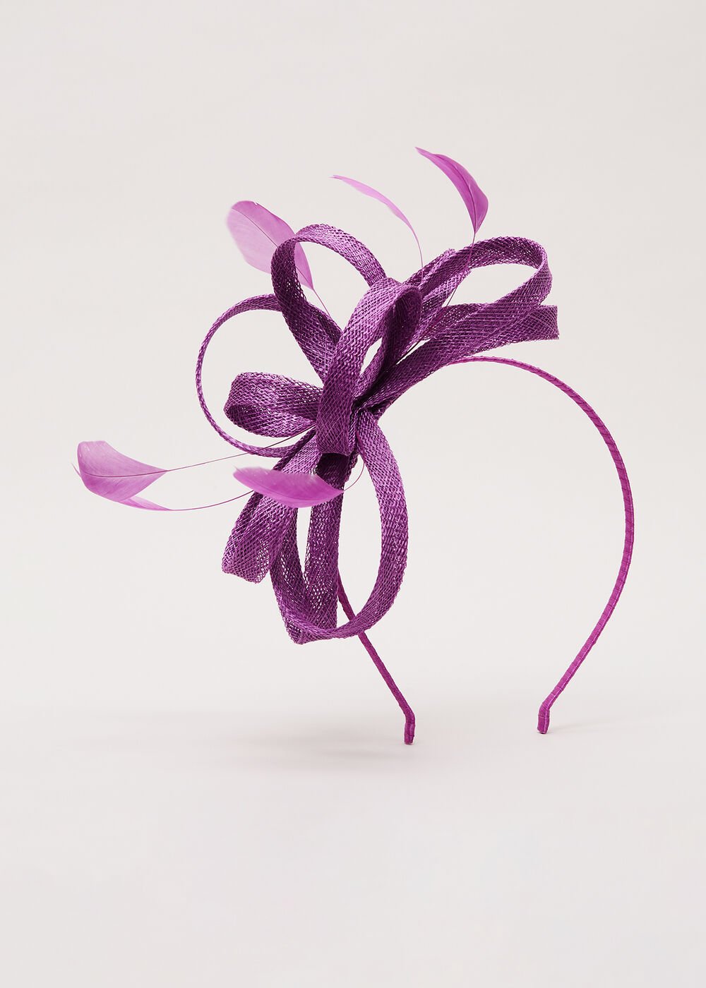 Bow Headband Purple