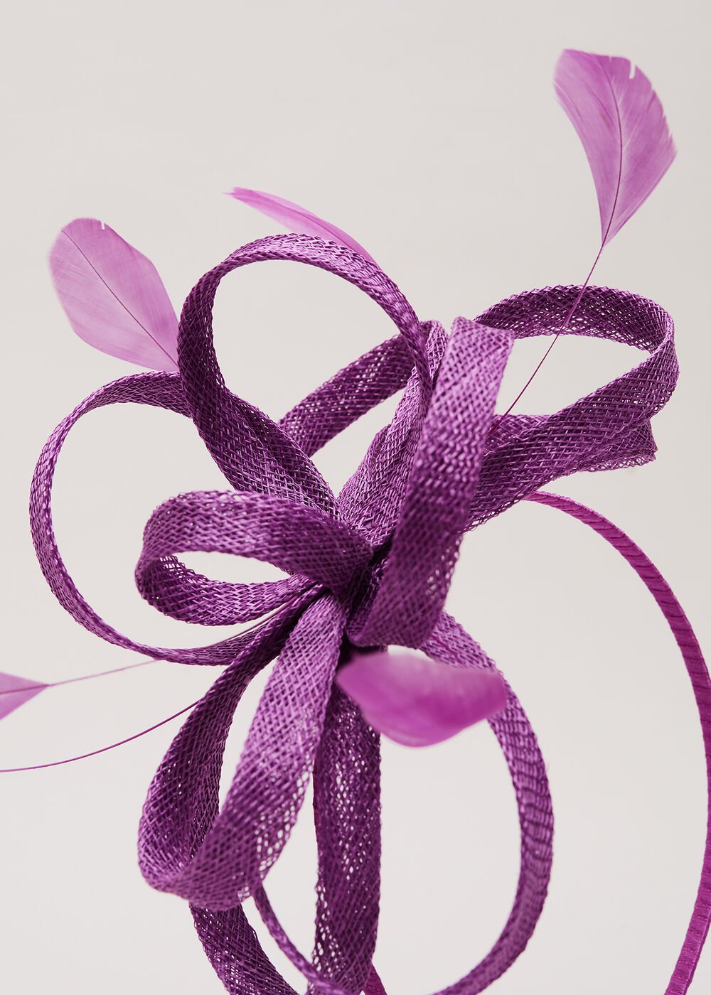 Bow Headband Purple
