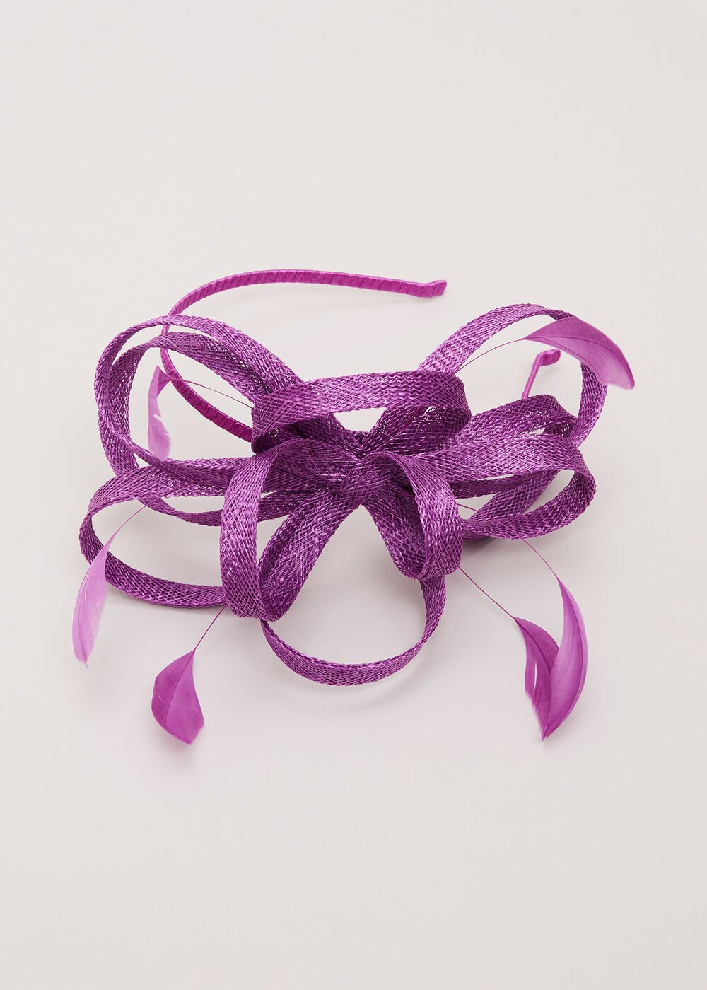 Bow Headband Purple