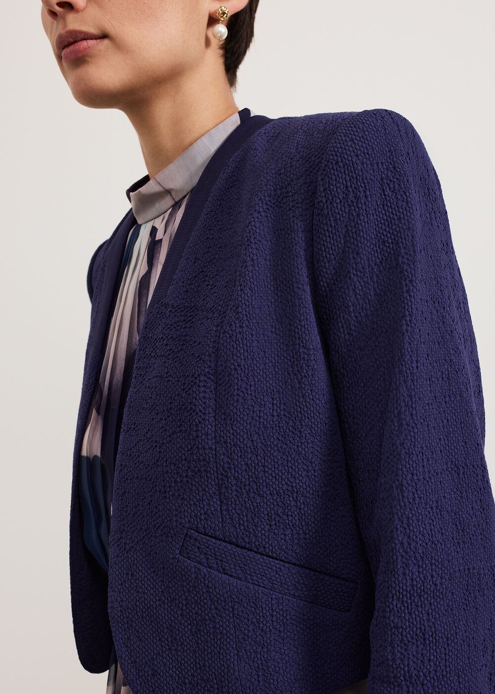 Olivia short Jacket Navy