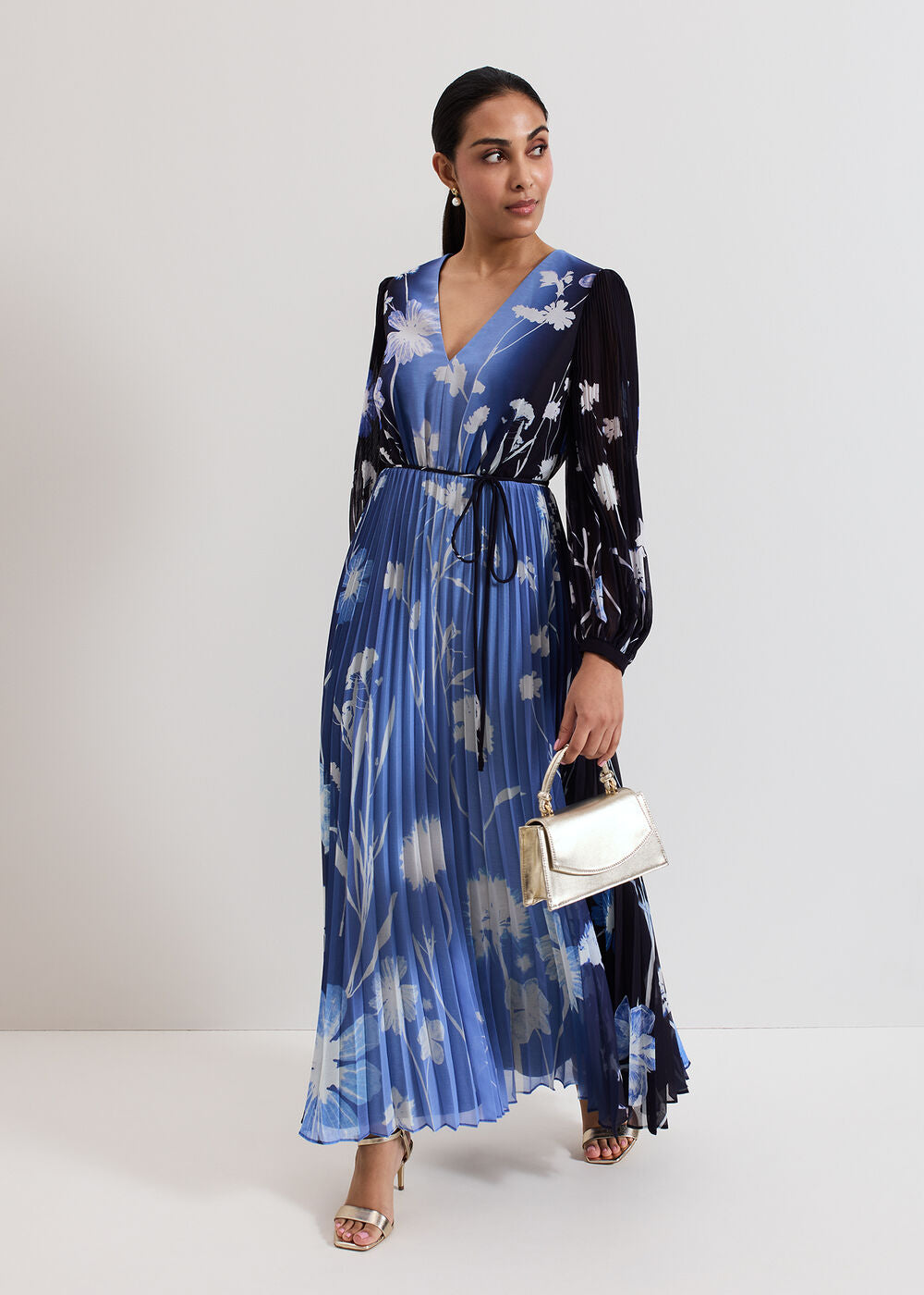 Petite Annie Dress Blue