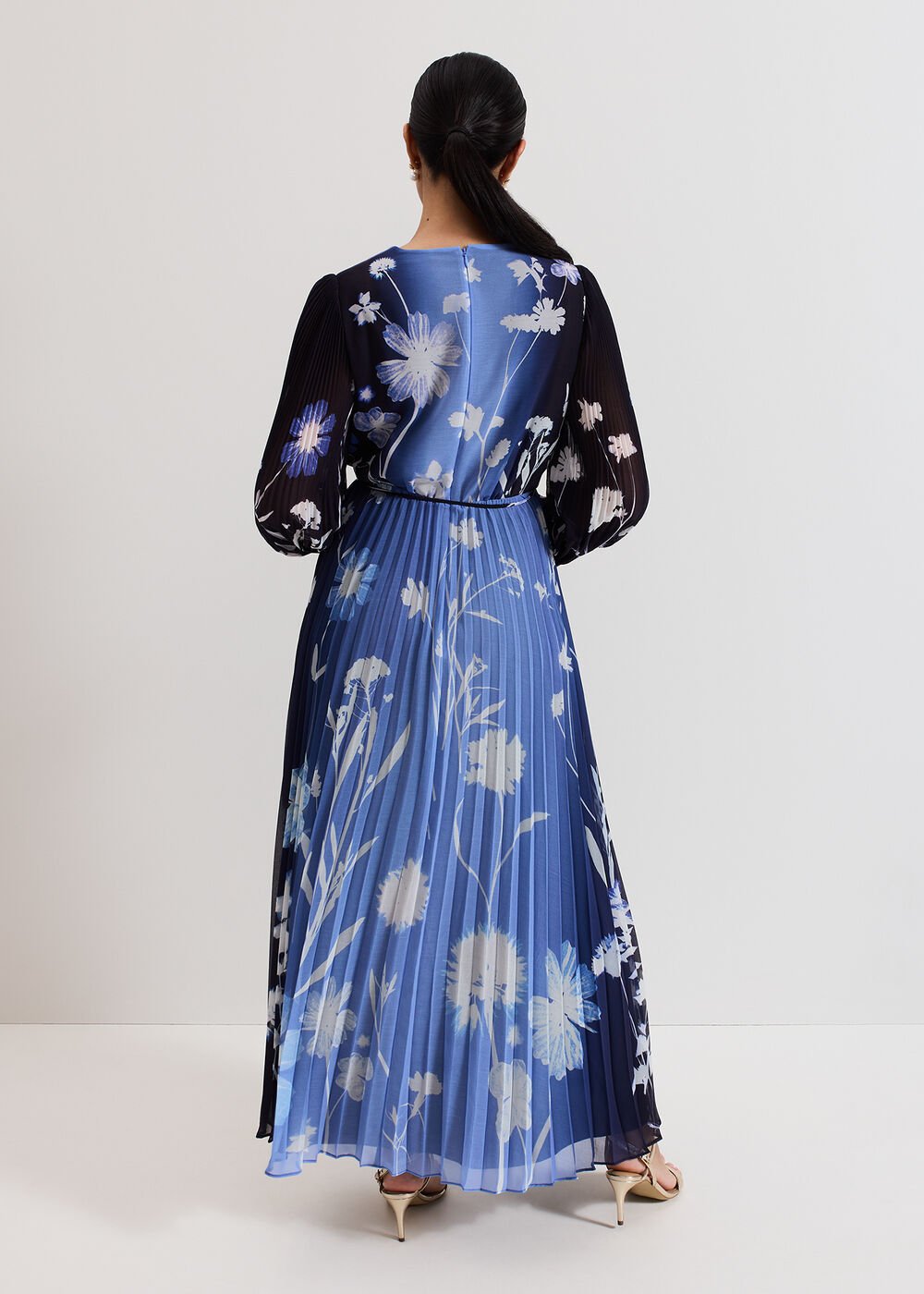 Petite Annie Dress Blue
