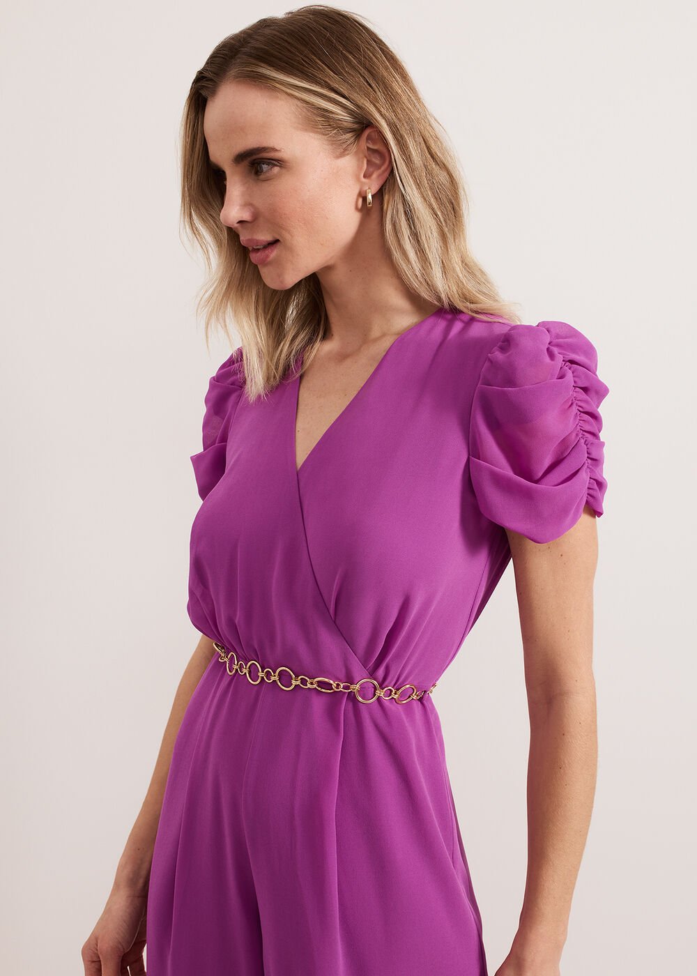 Helene Jumpsuit Purple