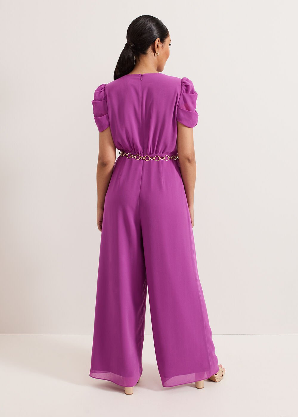Petite Helene Jumpsuit Purple